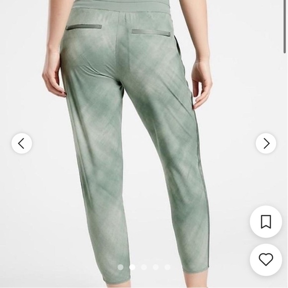 NWT ATHLETA Nikita Slim Tapered Crop Pant 4 - Picture 2 of 8